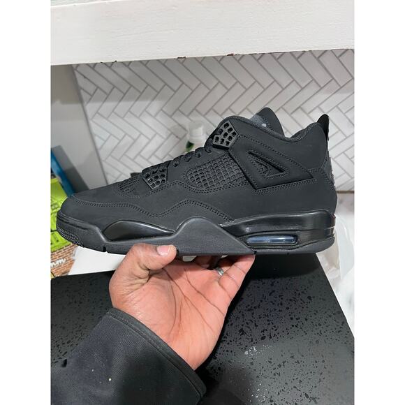 Air Jordan 4 Retro Black Light Graphite Men Size 12 FV5029-010 New w/ Box - Picture 4 of 16